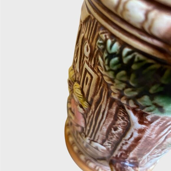 Vintage Japanese Ceramic Beer Mug German Style Beer Stein 7" - Picture 8 of 11